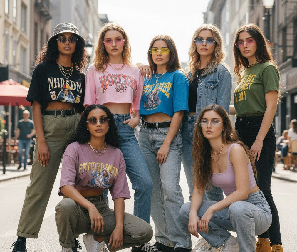 Chic Polygon Metal Frame Sunglasses for Women