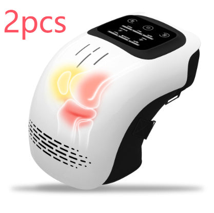 3-in-1 Rechargeable Knee Massager with Heat, Vibration & Red Light Therapy