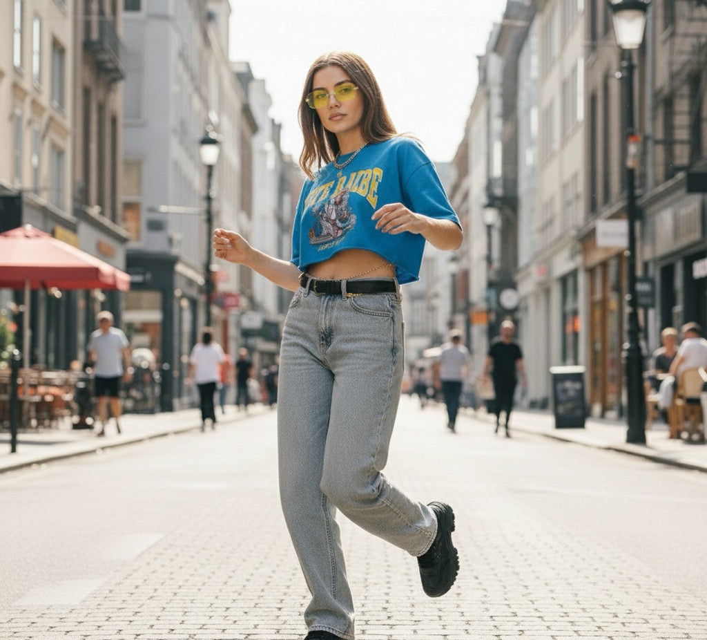 Chic Polygon Metal Frame Sunglasses for Women