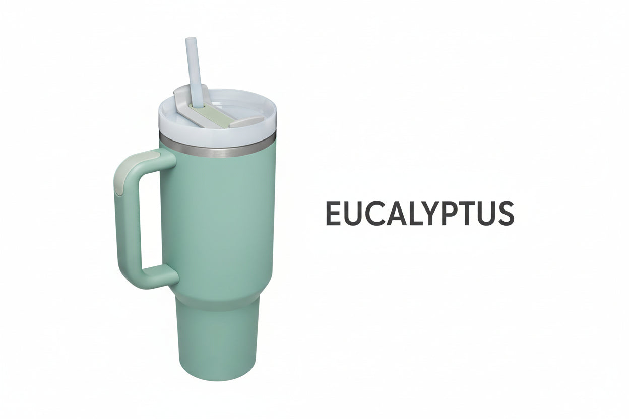 40 Oz Tumbler With Handle Straw Insulated, Stainless Steel Spill Proof Vacuum Coffee Cup Tumbler With Lid Tapered Mug Gifts For Valentine Lover Suitable For Car Gym Office Travel