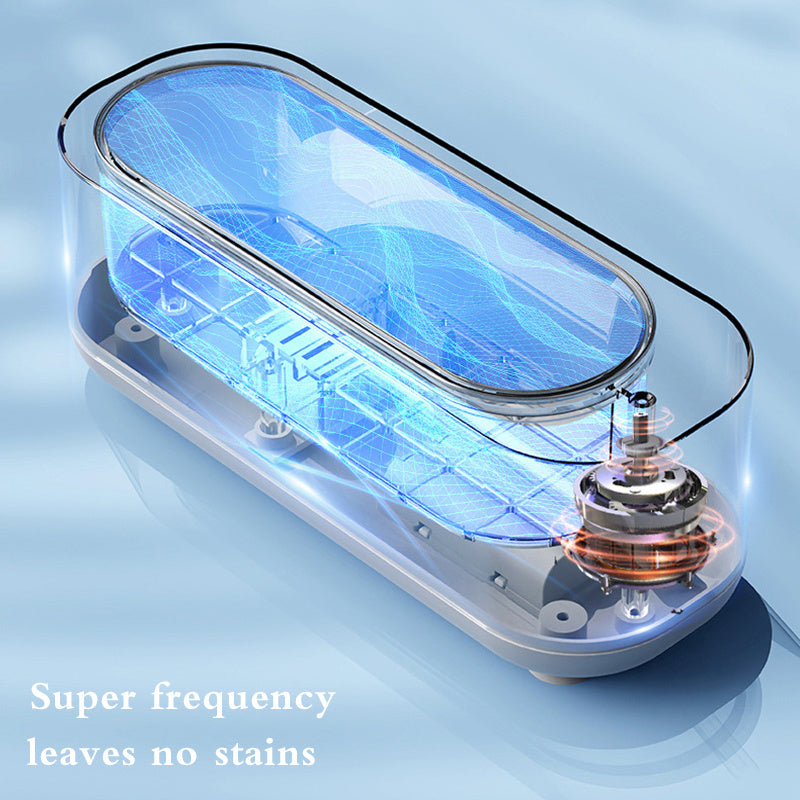 45,000Hz Ultrasonic Cleaner for Rings, Glasses & Dentures (Portable)