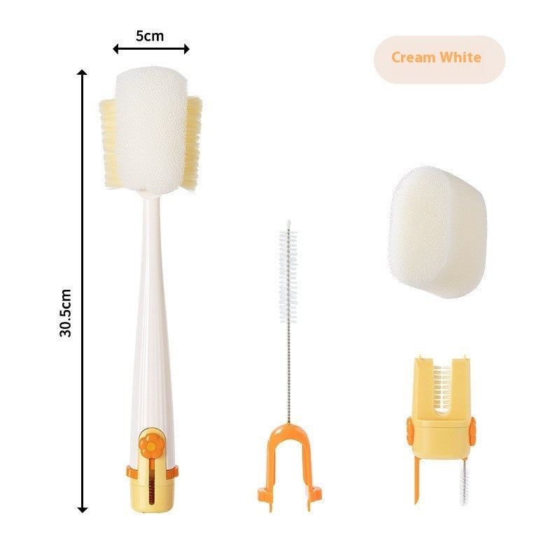 The "No-Loss" 5-in-1 Bottle, Lid & Straw Cleaning System