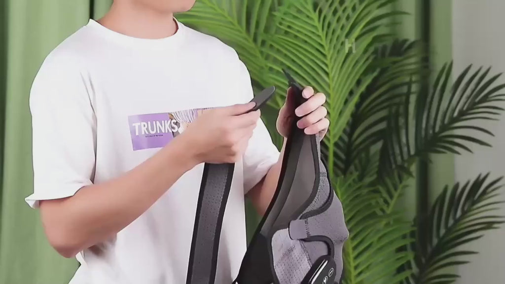 Rechargeable Shoulder Brace with 3 Heat & 3 Vibration Modes