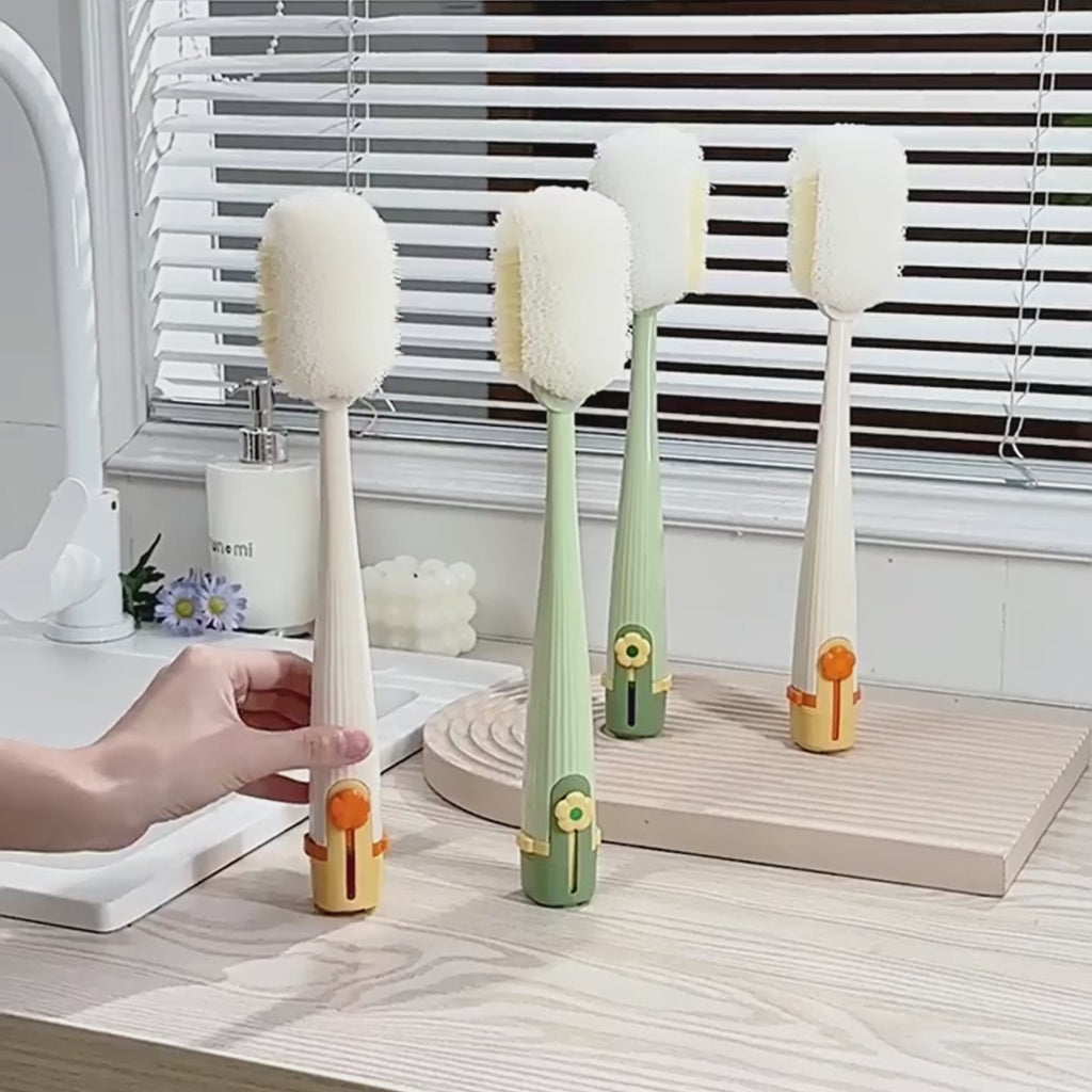 The "No-Loss" 5-in-1 Bottle, Lid & Straw Cleaning System